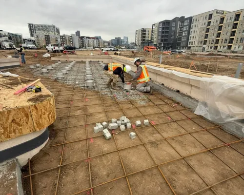 Commercial Concrete projects of Concrete Solution