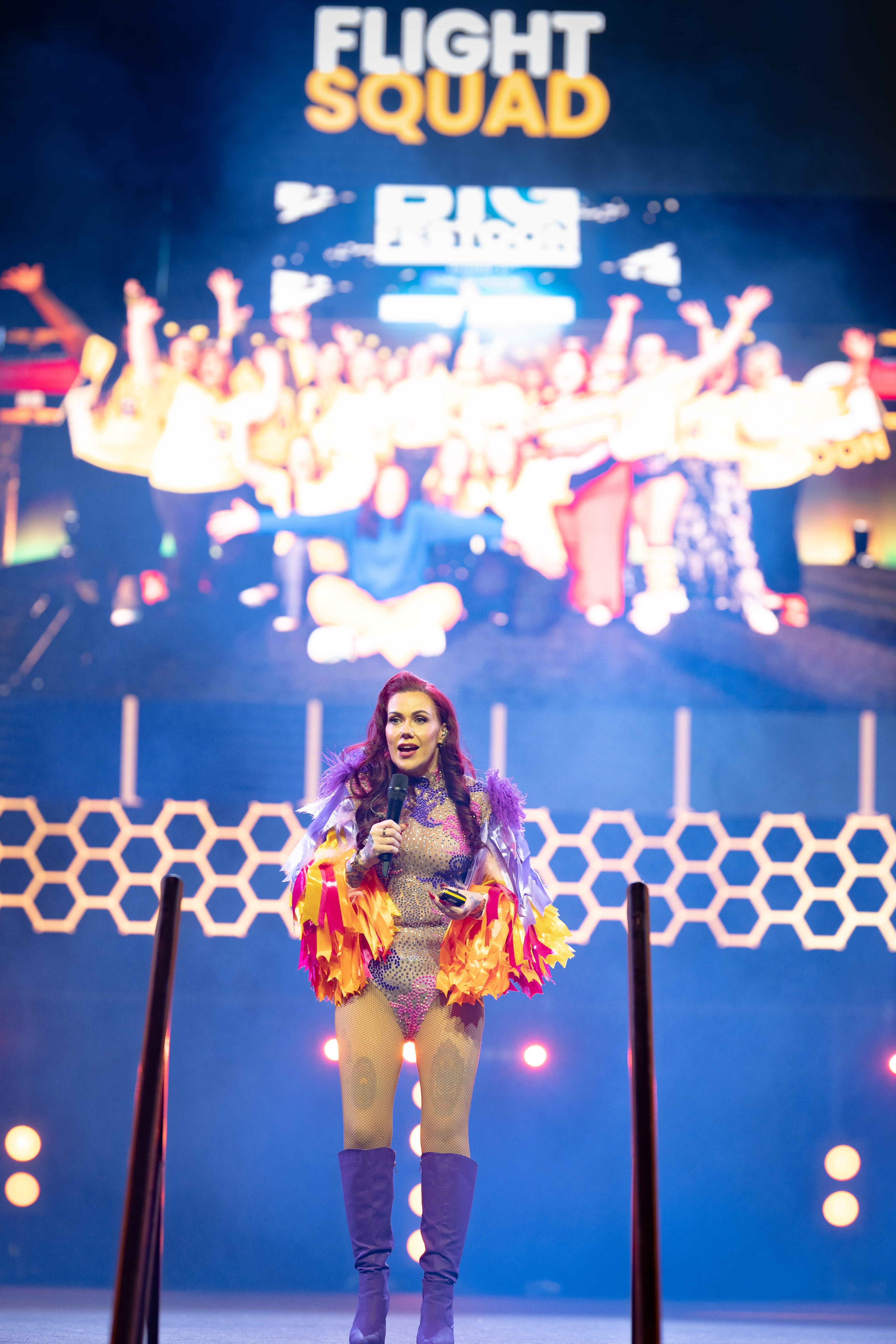 Dani Wallace on Stage