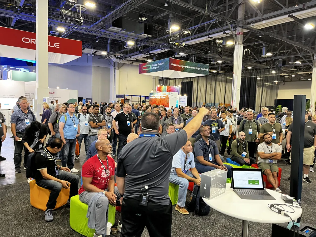 Results from Microsoft booth