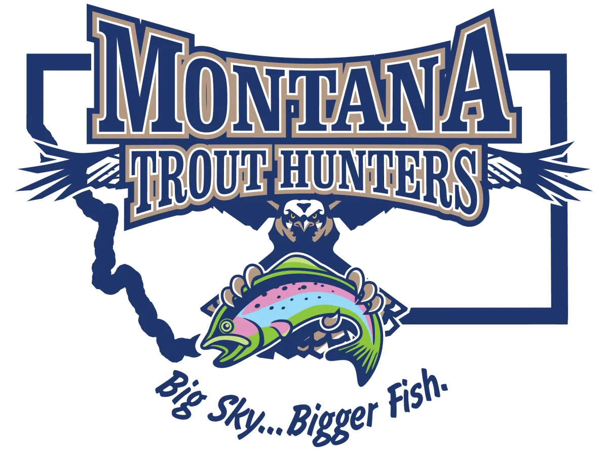 Montana Trout Hunters logo featuring veteran-owned fly fishing guide service on the Missouri River