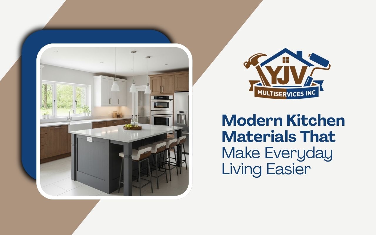 Modern Kitchen Materials That Make Everyday Living Easier