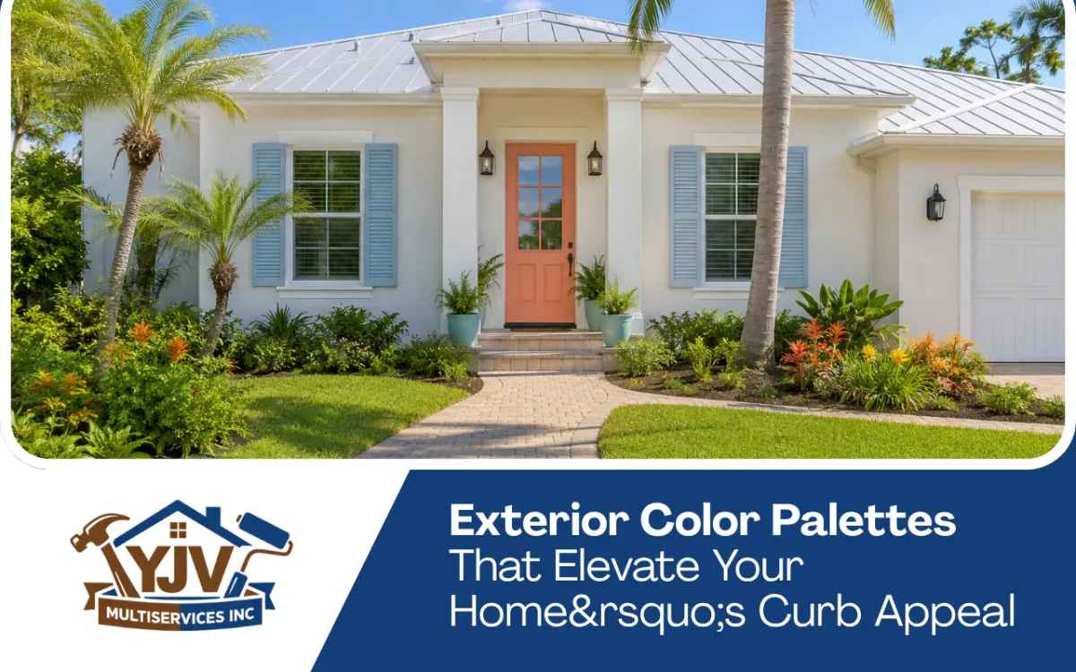 Exterior Color Palettes for Florida Homes