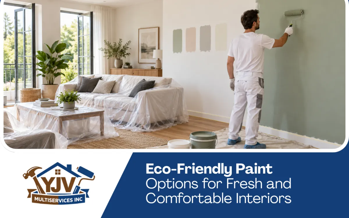 Eco-Friendly Paint Options for Fresh and Comfortable Interiors