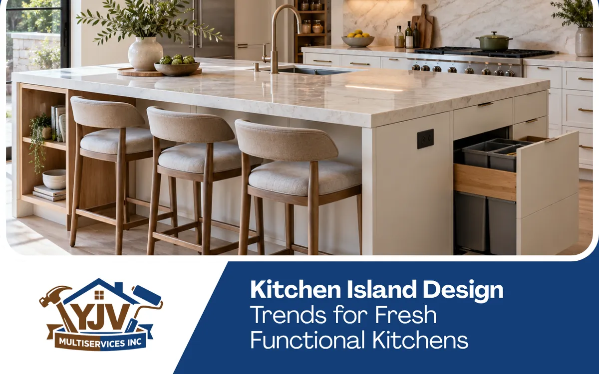 Kitchen island design trends for a modern and functional home