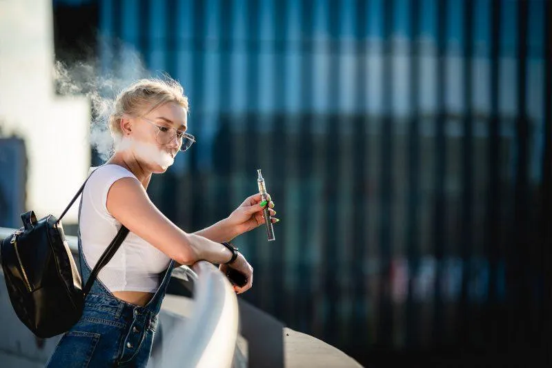 Girl Smoking