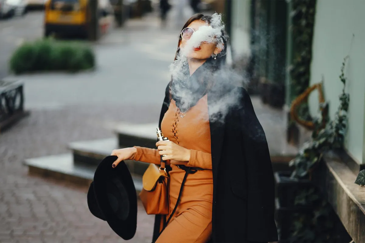 Girl Smoking