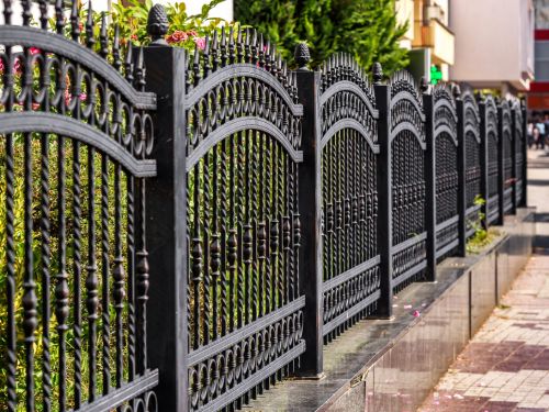 Wrought Iron Fence Installation in Cypress