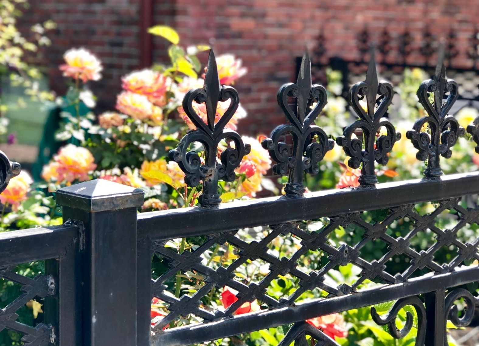 Tomball Wrought Iron Fence Installation