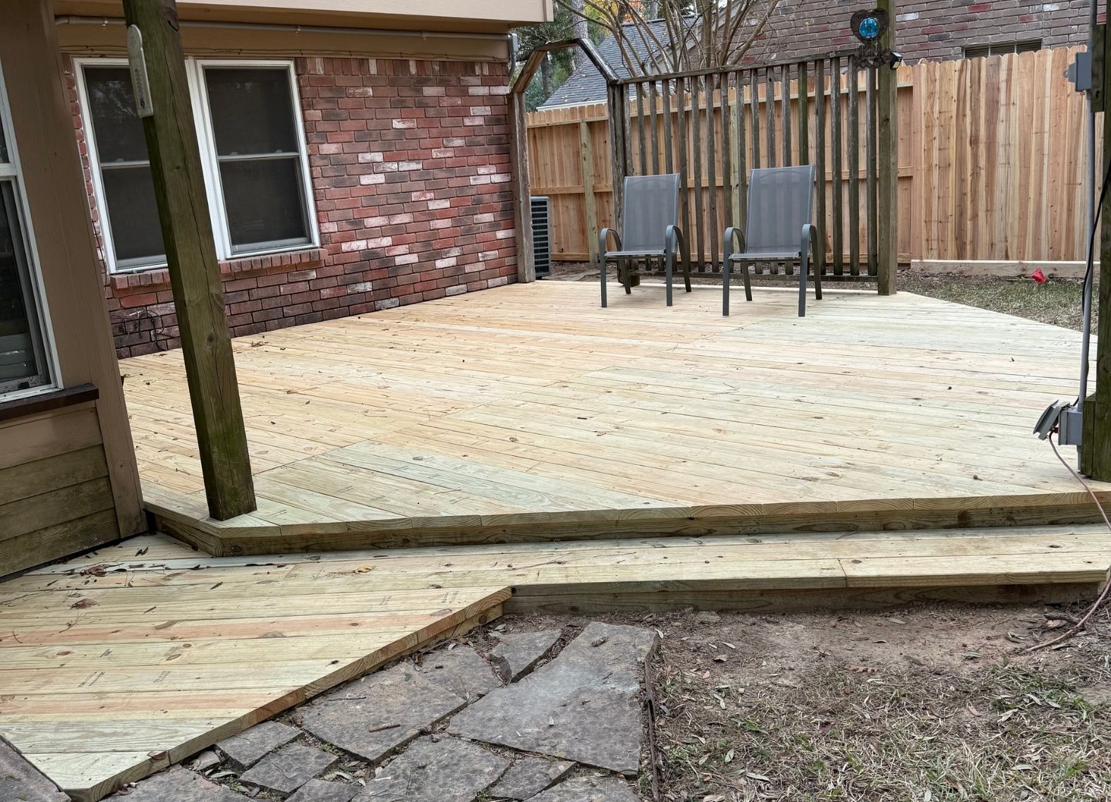 Cypress Deck Building