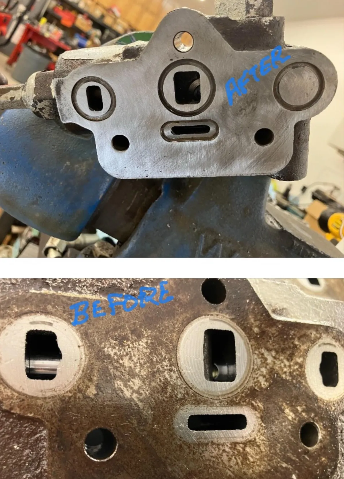 Hydraulic Filter Contamination