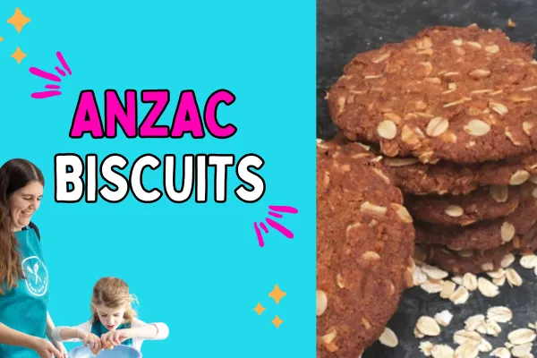 ANZAC BISCUITS- LETTINGS YOUR KIDS LEAD