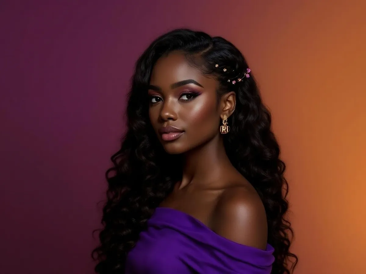 photo of a model for Royal Indian Tresses