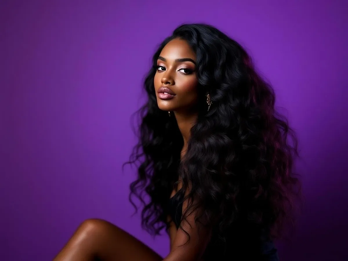 photo of a model for Royal Indian Tresses