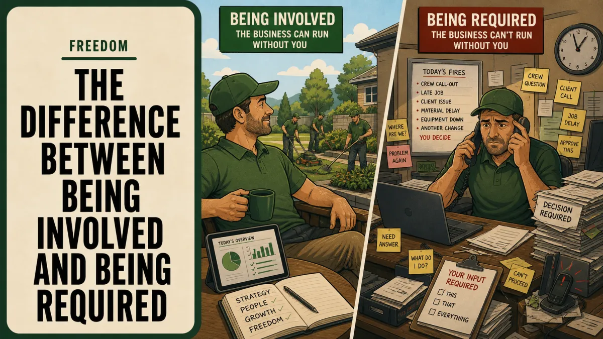 The Difference Between Being Involved and Being Required