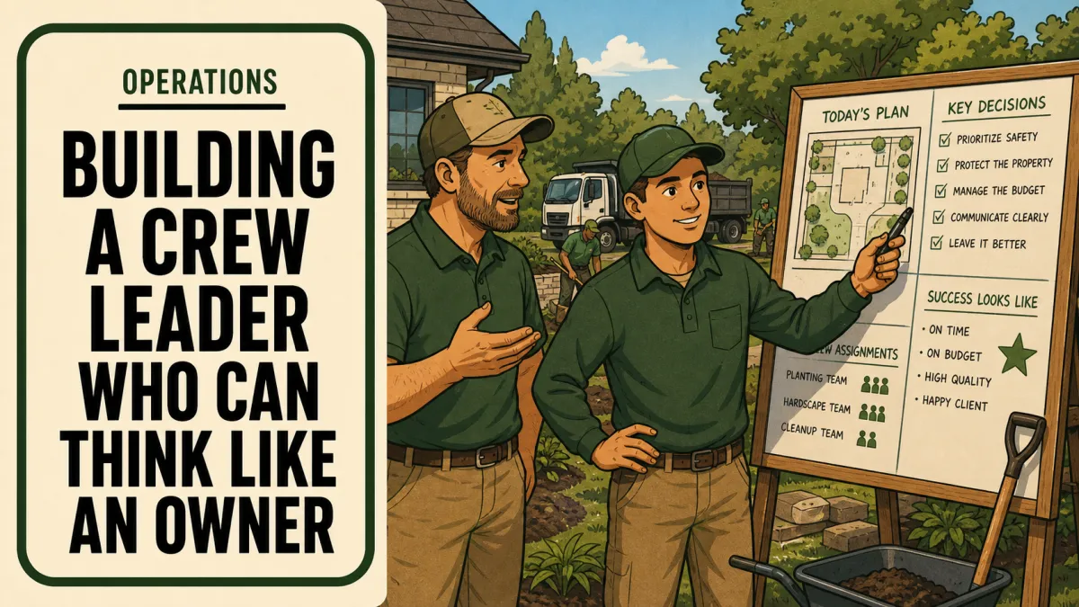 Landscaping business growth strategies