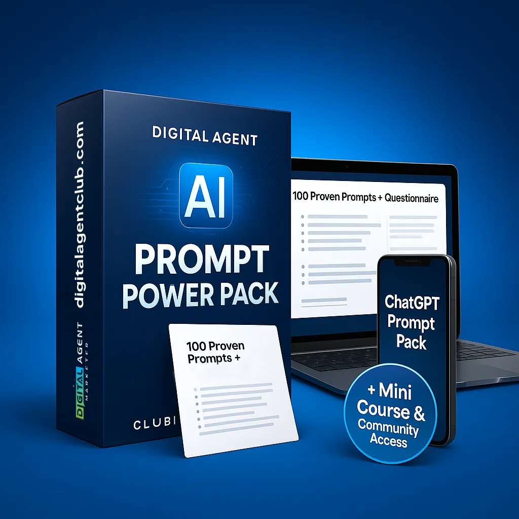 Digital Agent Club AI Prompt Power Pack