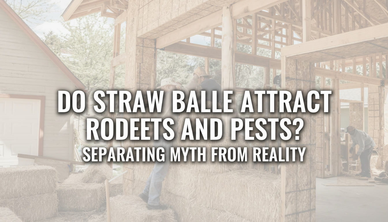 Do Straw Bale Homes Attract Rodents and Pests? Separating Myth from Reality