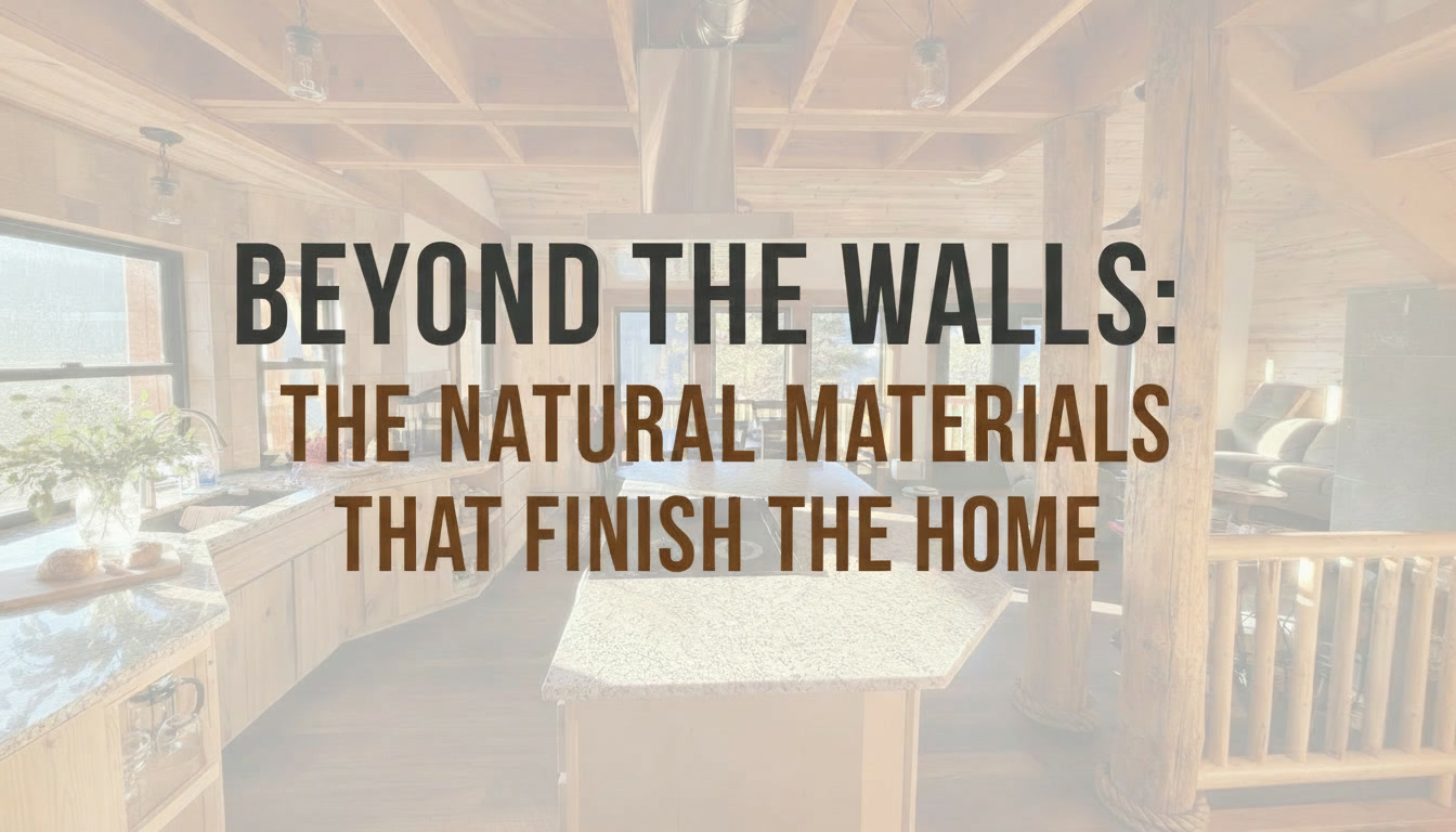 Beyond the Walls: The Natural Materials That Finish the Home