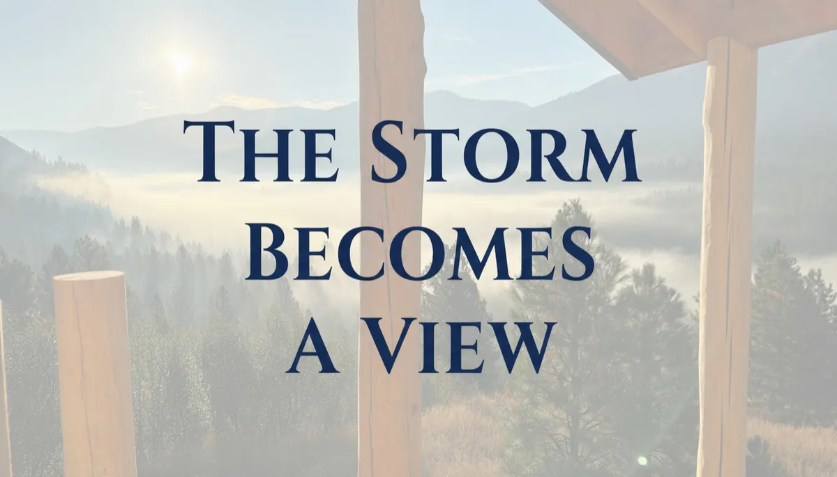 The Storm Becomes a View
