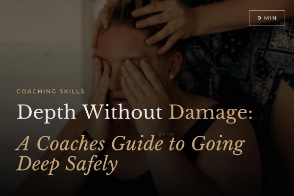 Depth Without Damage: A Coach's Guide to Going Deep Safely