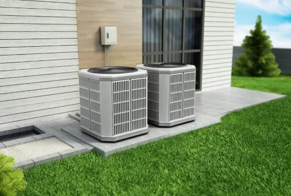AC condenser  installation 