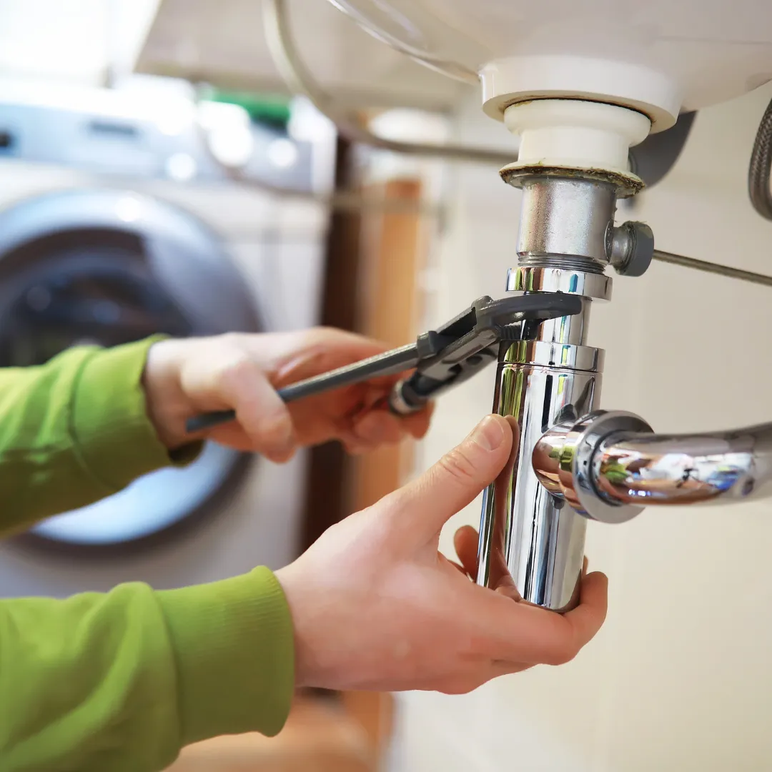 Piping and repiping work being performed in a residential home to improve plumbing efficiency and durability.