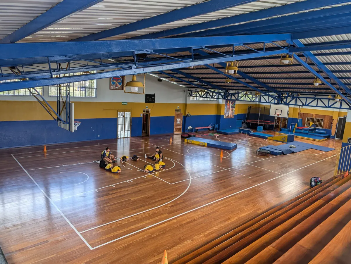 Tres gimnasios techados