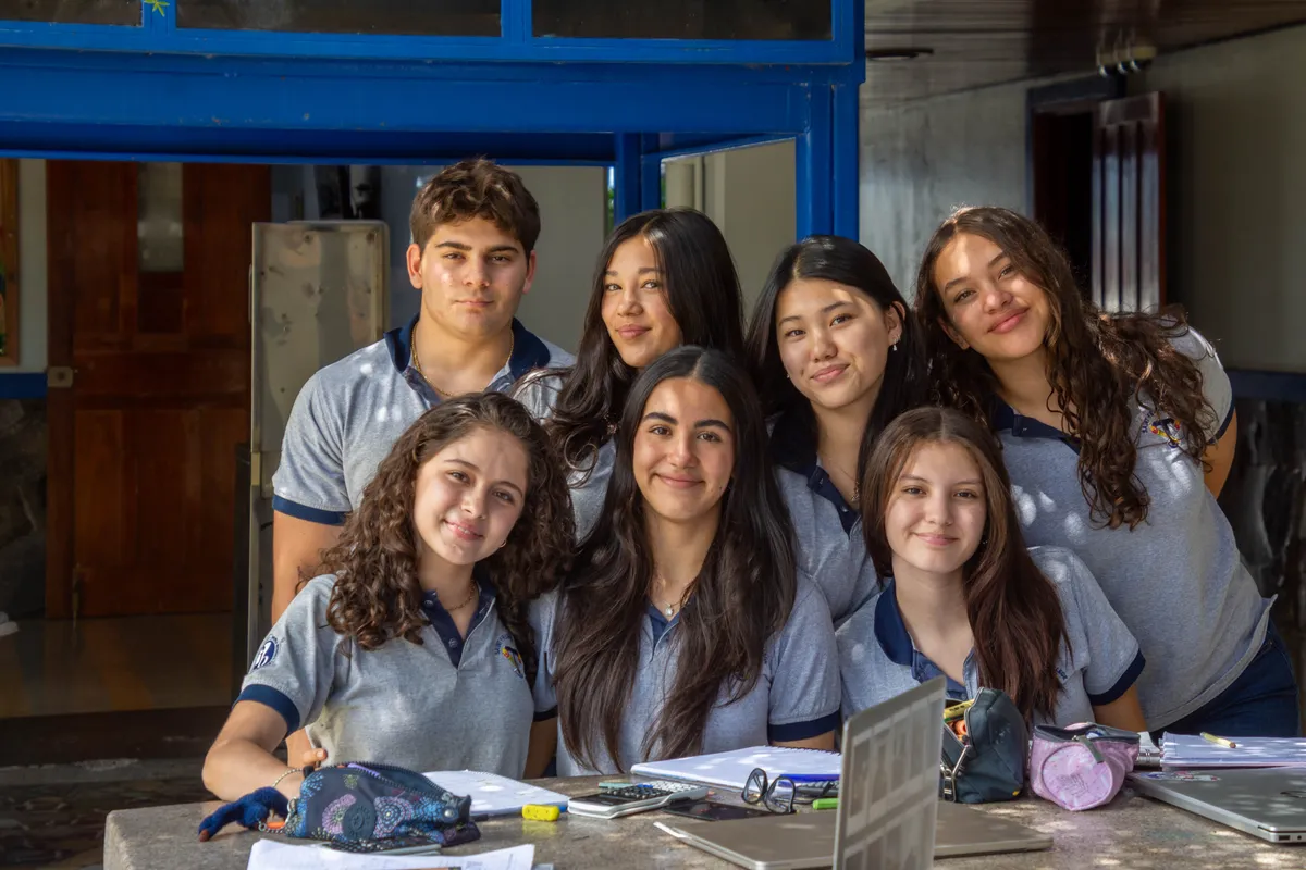 Estudiantes del Bachillerato Nacional