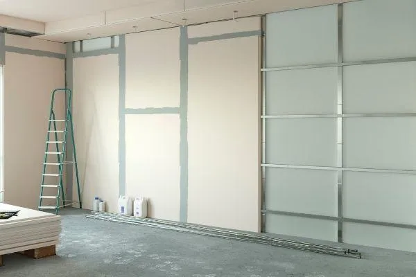 IA Property Solutions team installing walls and ceilings in Dorset