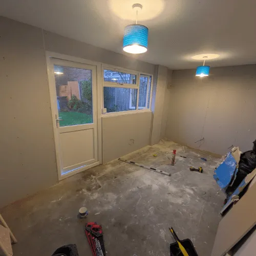 Before and after property renovation in Dorset by IA Property Solutions