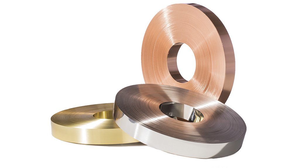 ETP copper strip C11000 coils up to 420mm wide — electrolytic tough pitch copper supplier Johannesburg | MetaleN