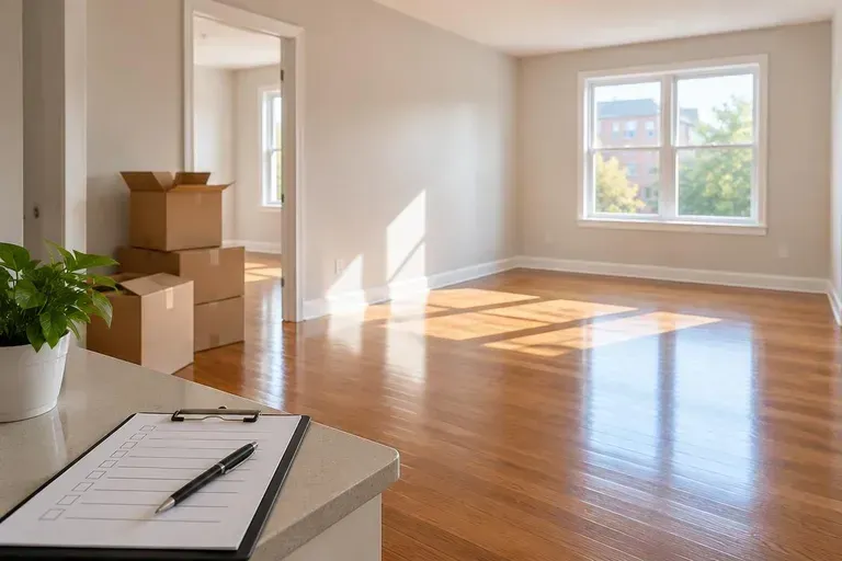 Pristine luxury modern living room with tailored furniture and polished surfaces