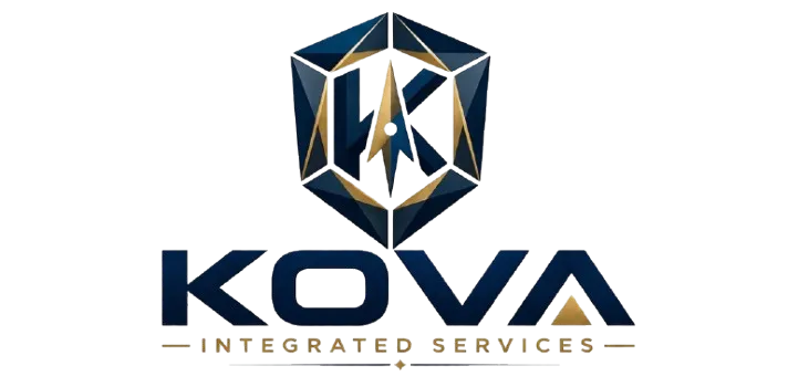 Kova Integrated Services White Logo