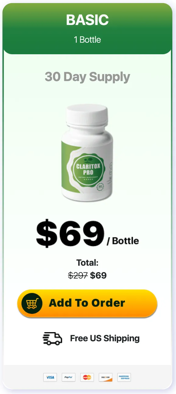 Claritox 1 Bottle