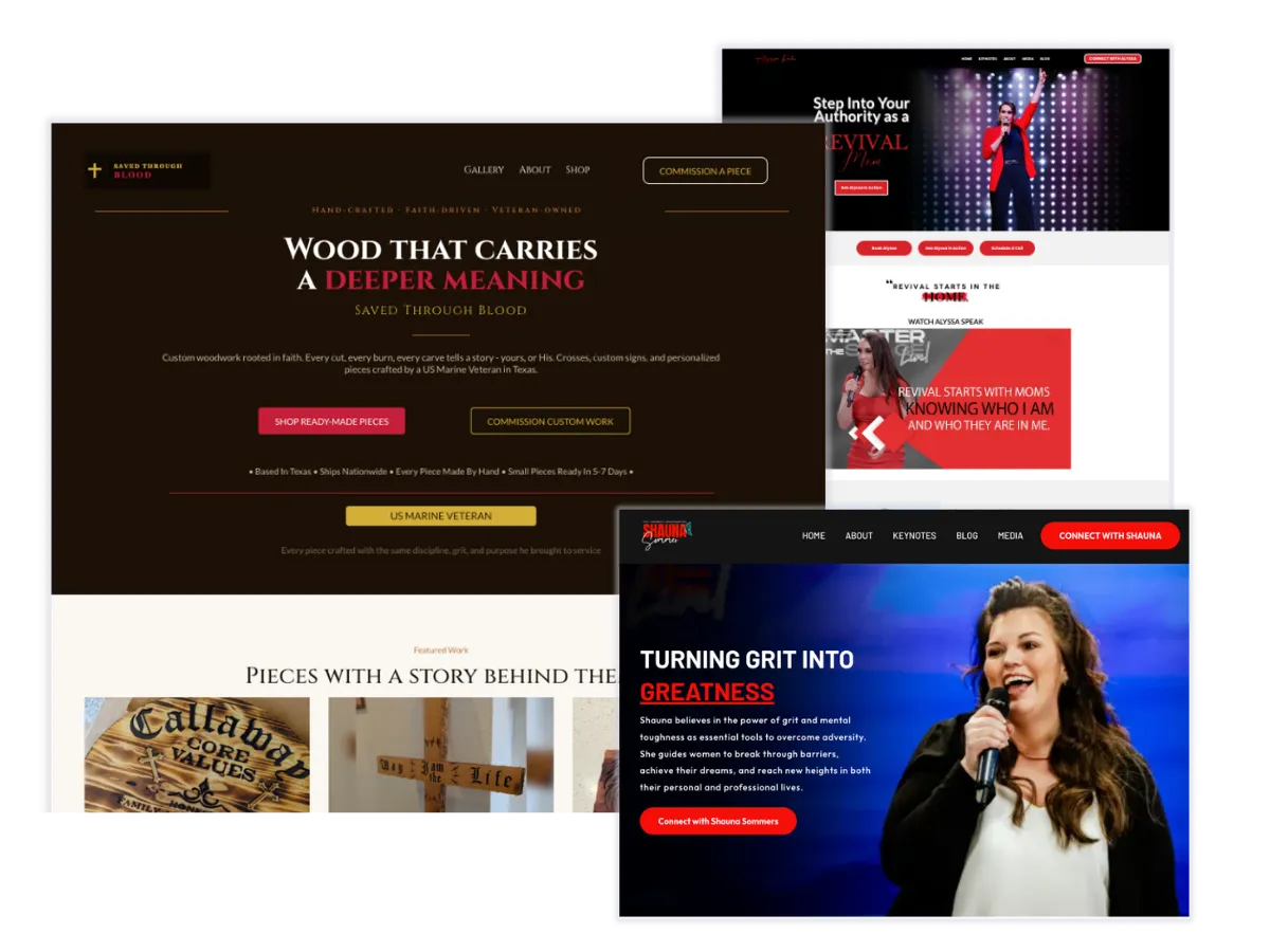 Sample images of existing work