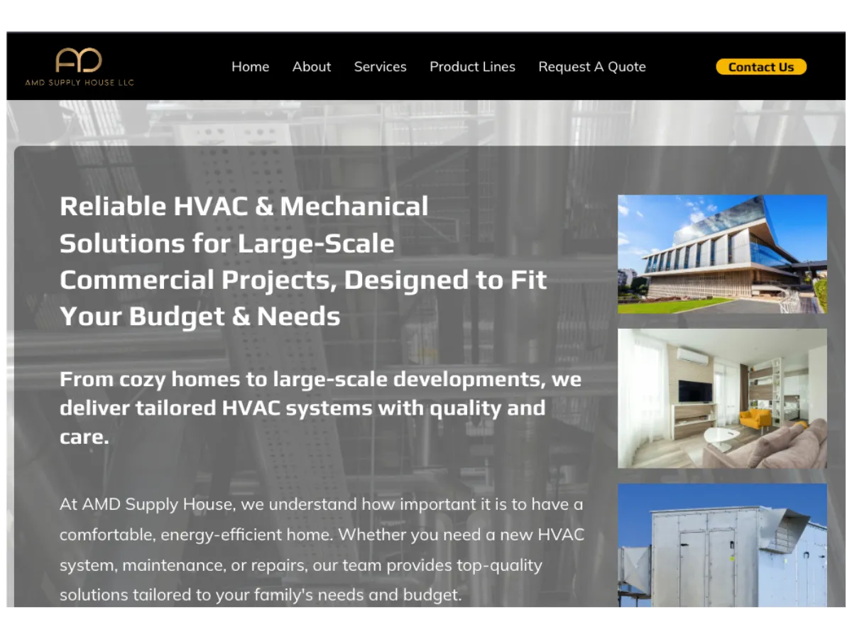 AMD Supply, B2B, HVAC Distributor