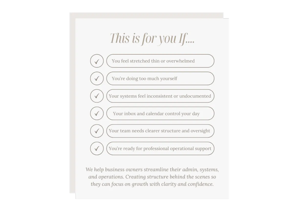 Virtual assistant services for small business owners