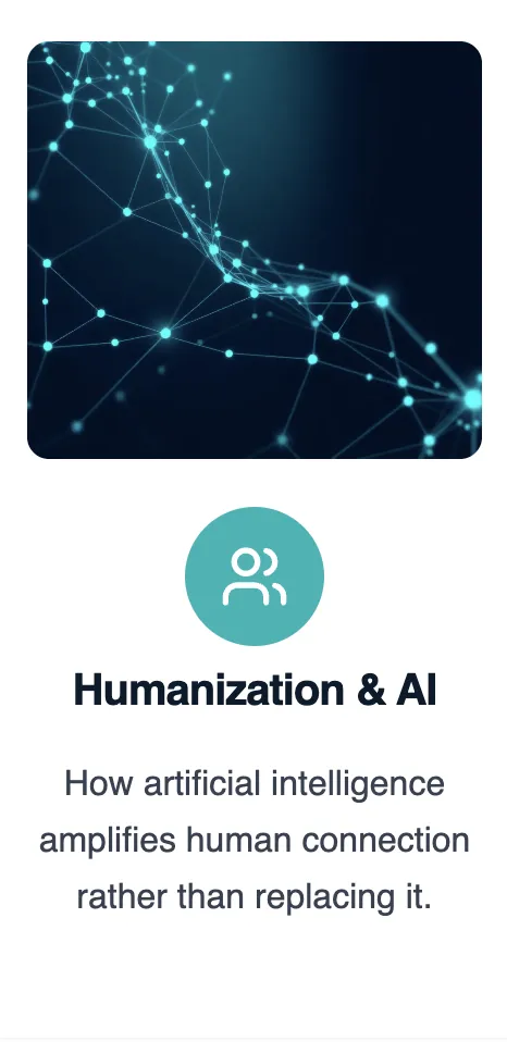 Humanization and AI