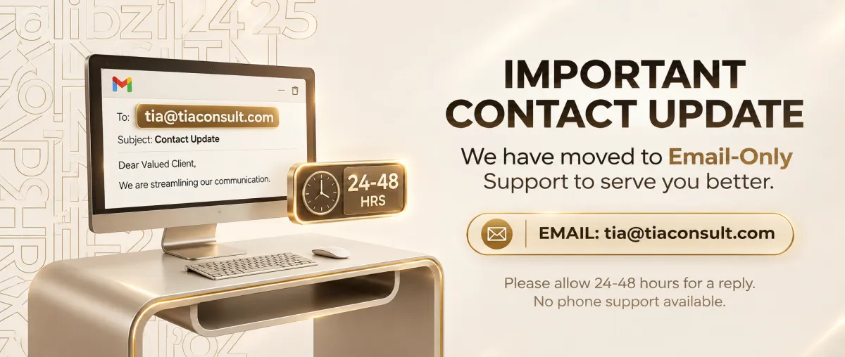 Important email contact update