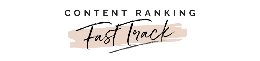 Content Ranking Fast Track