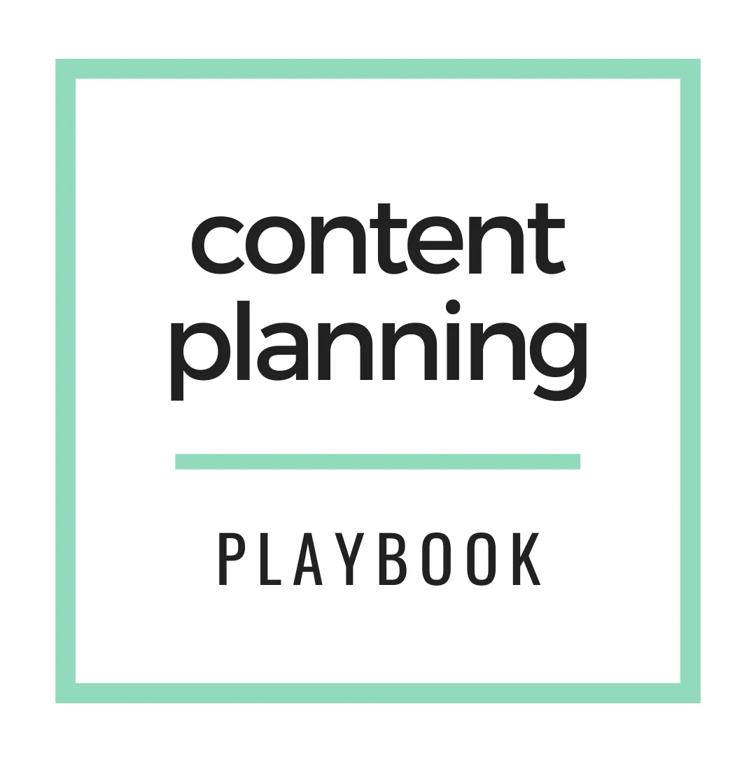 Content Planning Playbook Logo