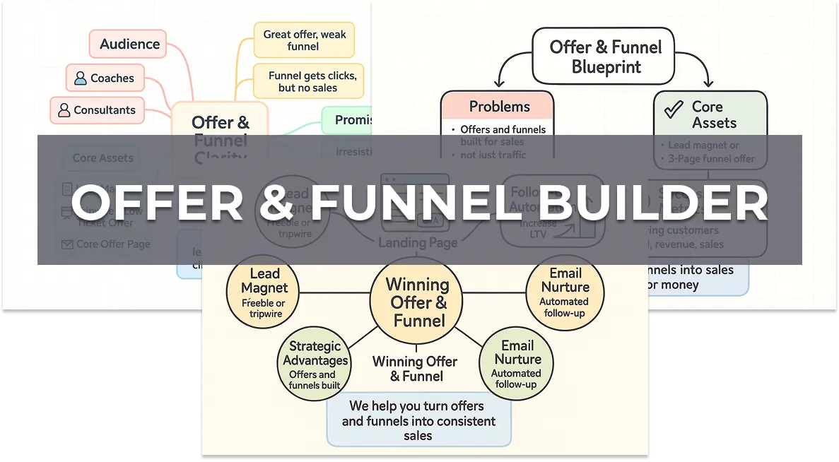 Offer & Funnel Builder Sketch