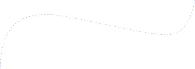 Decorative dotted curved lines creating an abstract flowing pattern on a light background.