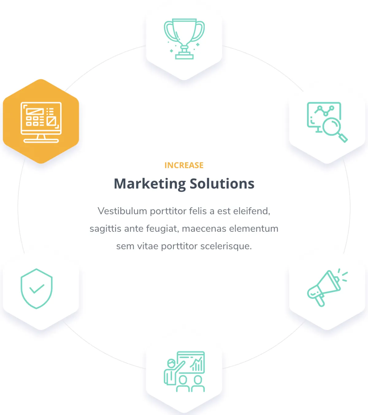 Marketing dashboard illustration