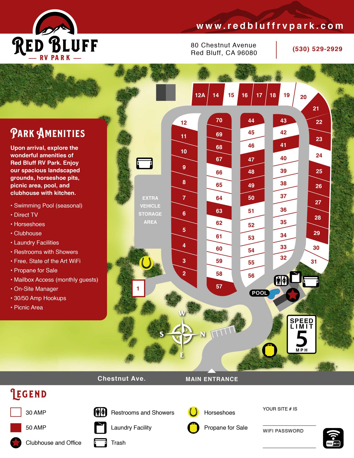 Map showing Possum Kingdom RV Resort at 109 N FM 2353, Graford, Texas