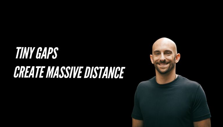 Tiny gaps create massive distance