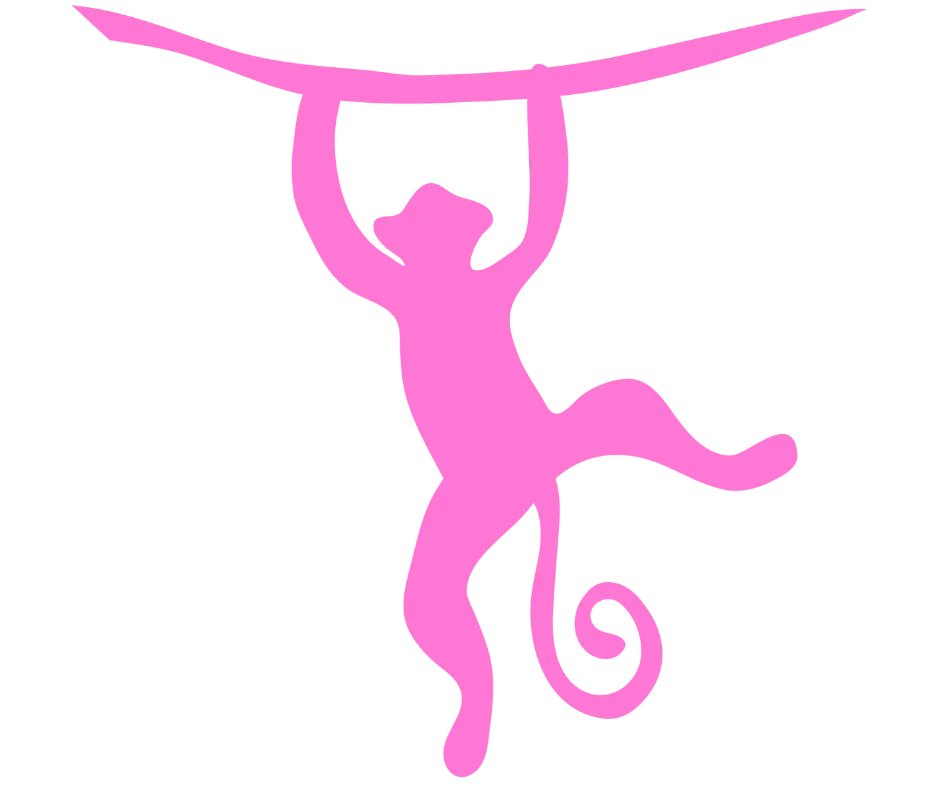 Pink Monkey Art Logo