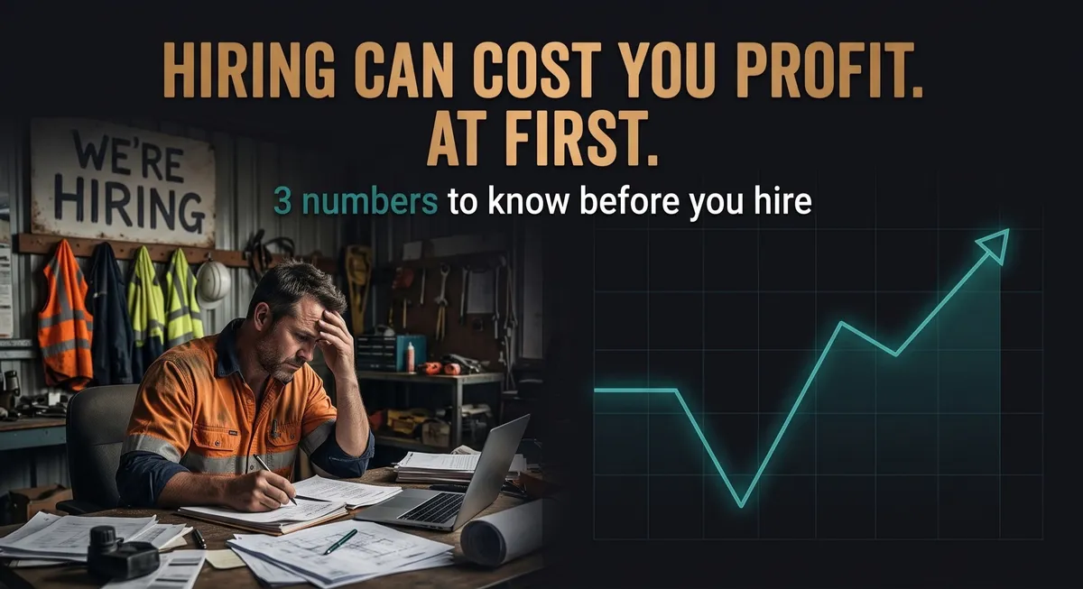 hiring can cost you profit at first
