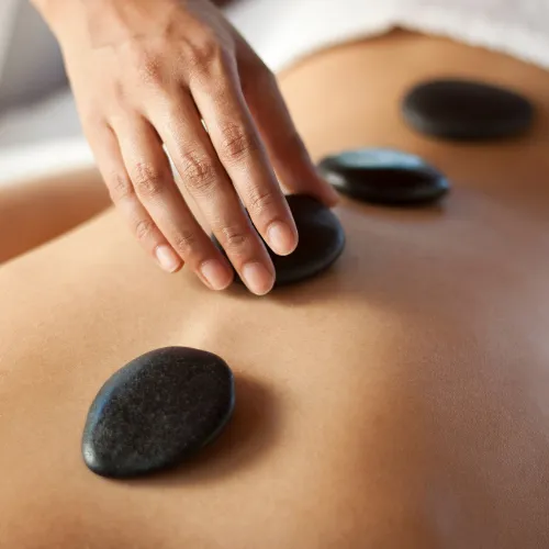 Hot stone massage