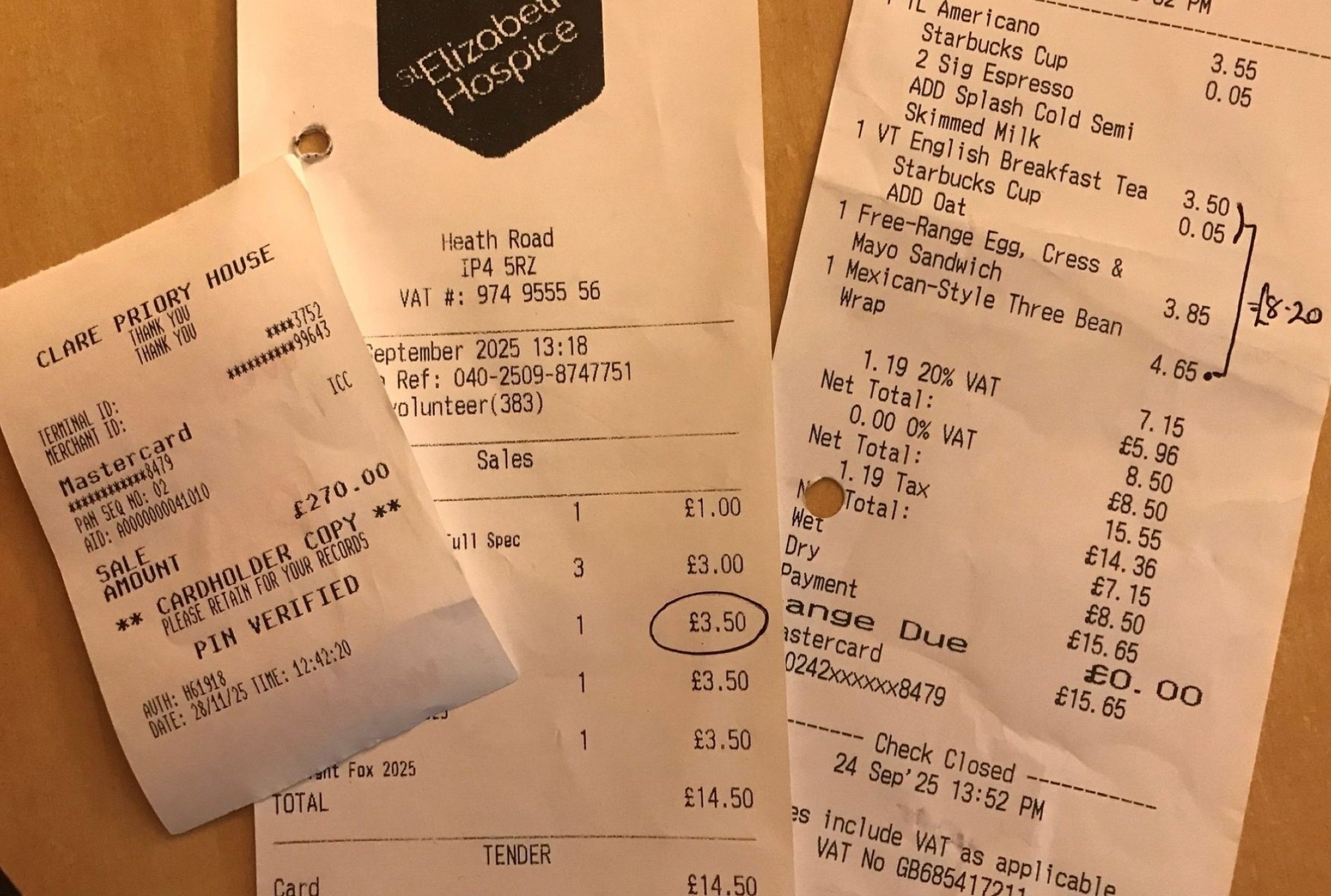 A long stretch of road